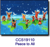 Peace to All Charity Select Holiday Card